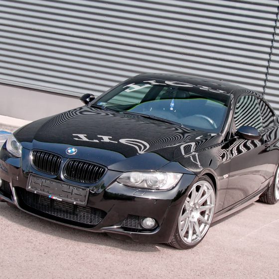 BMW E92 – két réteg kerámiával kezelve.